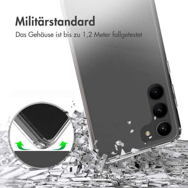 Accezz Xtreme Impact Backcover für das Samsung Galaxy S23 Plus - Transparent