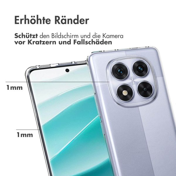 Accezz Xtreme TPU Cover für das Xiaomi Redmi Note 14 Pro (5G) - Transparent