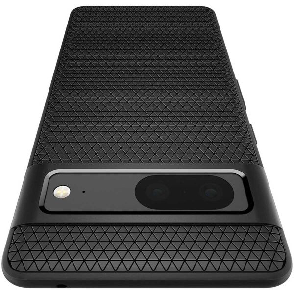 Spigen Liquid Air™ Backcover Google Pixel 7 - Schwarz