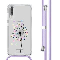 imoshion Design Hülle mit Band Samsung Galaxy A70 - Sandstone Dandelion