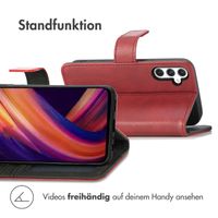 imoshion Luxuriöse Klapphülle Samsung Galaxy A25 (5G) - Rot
