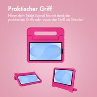 imoshion Schutzhülle mit Handgriff kindersicher Samsung Galaxy Tab A11 / A9 8.7 Zoll - Rosa