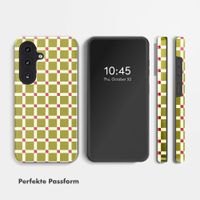 Selencia Vivid Back Cover Samsung Galaxy S26 - Check This Olive