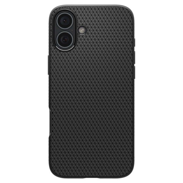 Spigen Liquid Air™ Backcover Apple iPhone 16 - Matte Black