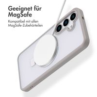 Accezz Ring Stand Backcover mit MagSafe Samsung Galaxy S25 Plus - Grau