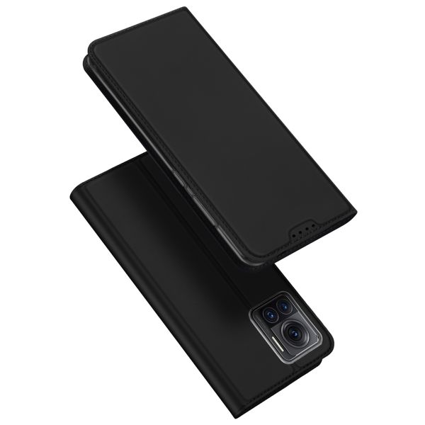 Dux Ducis Slim TPU Klapphülle für das Motorola Edge 30 Ultra - Schwarz