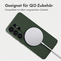 Accezz Grip Backcover mit MagSafe Samsung Galaxy S26 Ultra - Dunkelgrün