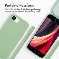 imoshion SilikonHülle mit Band Apple iPhone 16e - Grün