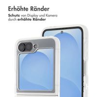 imoshion Color Guard Back Cover mit MagSafe Samsung Galaxy Z Flip 7 FE - Weiß