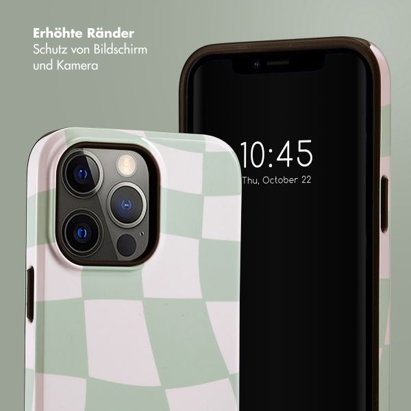 Selencia Vivid Back Cover iPhone 14 Pro Max - Groovy Sage Green