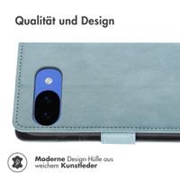 imoshion Luxuriöse Klapphülle Google Pixel 10a - Hellblau