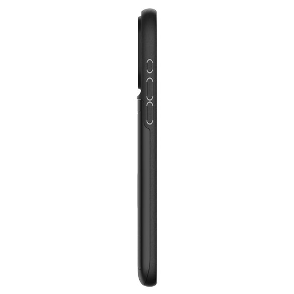 Spigen Slim Armor CS Case für das Apple iPhone 15 Pro Max - Schwarz