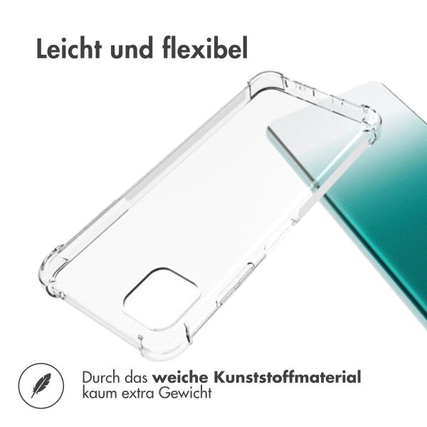 imoshion Shockproof Case für das Samsung Galaxy M22 - Transparent