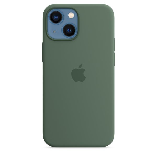 Apple Silikon-Case MagSafe für das Apple iPhone 13 Mini - Eucalyptus