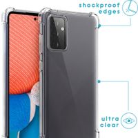 imoshion Transparentní zadní kryt s šňůrkou Samsung Galaxy A72 - Schwarz