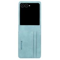 imoshion Luxuriöse Klapphülle Samsung Galaxy Z Flip 8 - Hellblau