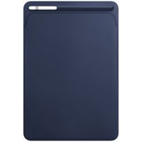 Apple Leather Sleeve Apple iPad 9 (2021) 10.2 Zoll / iPad 8 (2020) 10.2 Zoll / iPad 7 (2019) 10.2 Zoll / Air 3 (2019) / Pro 10.5 (2017) - Midnight Blue