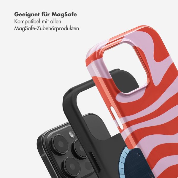 Selencia Vivid Rückabdeckung mit MagSafe Apple iPhone 16 Pro - Dream Swirl Pink