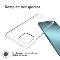 Accezz Clear TPU Backcover Motorola Moto G72 - Transparent
