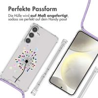 imoshion Design Hülle mit Band Samsung Galaxy S24 Plus - Sandstone Dandelion