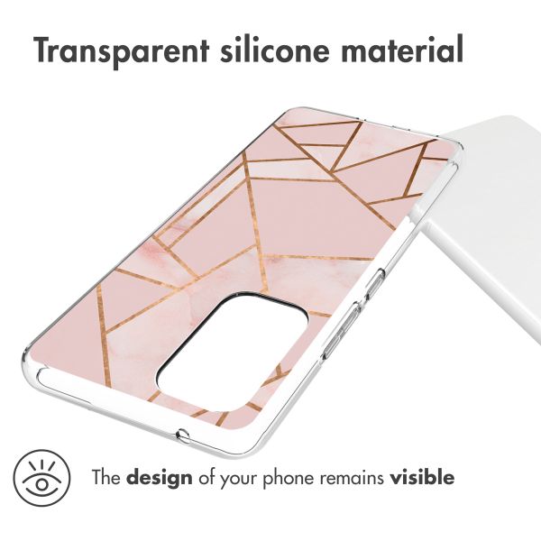 imoshion Design Hülle Samsung Galaxy A53 - Pink Graphic