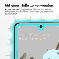 Accezz Screen Protector aus gehärtetem Glas für das Google Pixel 8