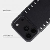 Selencia Studs Backcover mit MagSafe Apple iPhone 18 Pro Max / 17 Pro Max - Velvet Black
