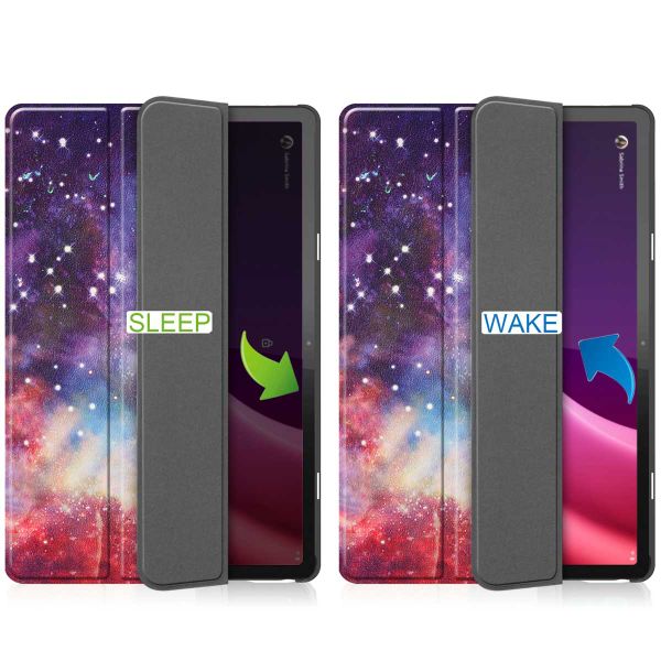 imoshion Design Trifold Klaphülle Lenovo Tab P11 (2nd gen) - Space