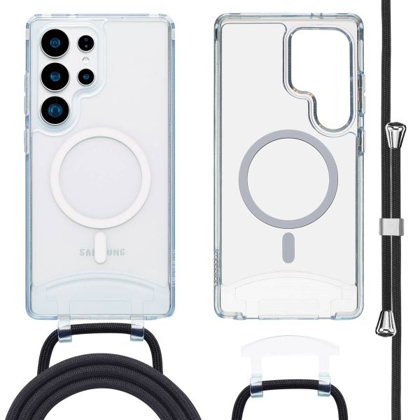 imoshion MagSafe Hülle mit abnehmbarem Band Samsung Galaxy S24 Ultra / S25 Ultra - Transparent