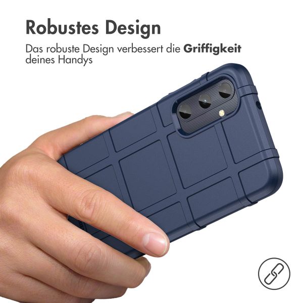 imoshion Rugged Shield Backcover für das Samsung Galaxy A05s - Dunkelblau