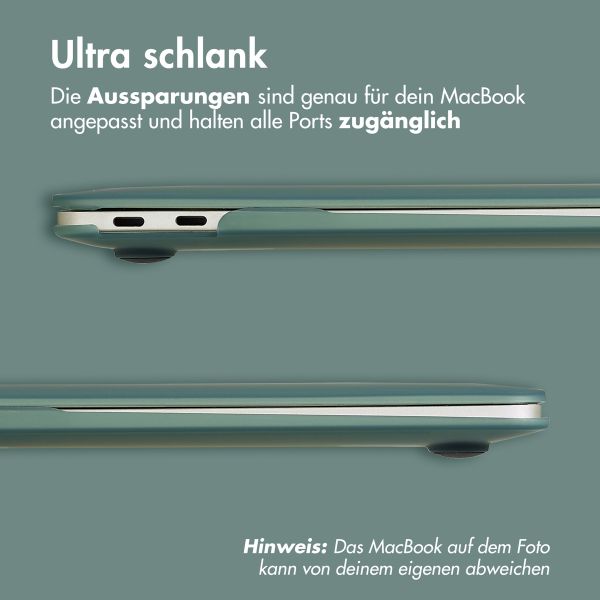 imoshion Laptop Cover Apple MacBook Pro 13 Zoll (2020 / 2022) - Dunkelgrün