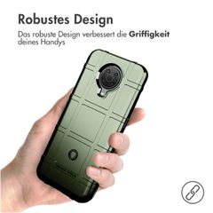 imoshion Rugged Shield Backcover Nokia G10 / G20 - Dunkelgrün