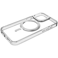 Decoded ﻿Clear Stand Back Cover MagSafe für das iPhone 15 Pro Max - Transparent