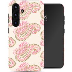 Selencia Vivid Back Cover Samsung Galaxy S25 - Paisley Blush