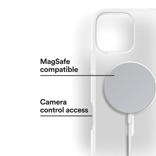 BodyGuardz Ace Pro MagSafe Back Cover Apple iPhone 16 Pro Max - Clear / White