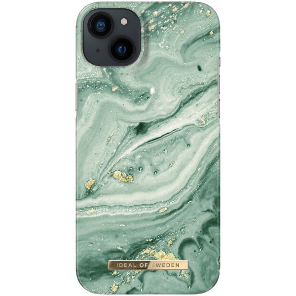 iDeal of Sweden Fashion Backcover für das iPhone 14 Plus - Mint Swirl Marble