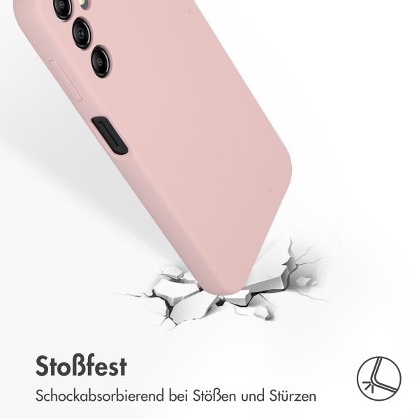 Accezz Liquid Silikoncase Samsung Galaxy A14 (5G) - Rosa