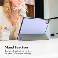 imoshion Trifold Klapphülle Samsung Galaxy Tab A11 / A9 8.7 Zoll - Lila