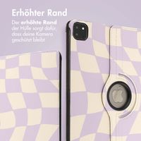imoshion 360° drehbare Design Klapphülle Apple iPad Pro 13 (2025) M5 / (2024) M4 - Dancing Cubes