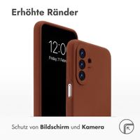 Accezz Liquid Silikoncase Samsung Galaxy A18 (4G) - New Tea Brown