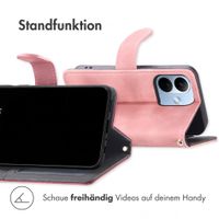 imoshion Klapphülle mit Kordel Xiaomi Redmi Note 17 Pro - Rosa