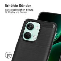 imoshion Brushed Back Cover OnePlus Nord 3 - Schwarz
