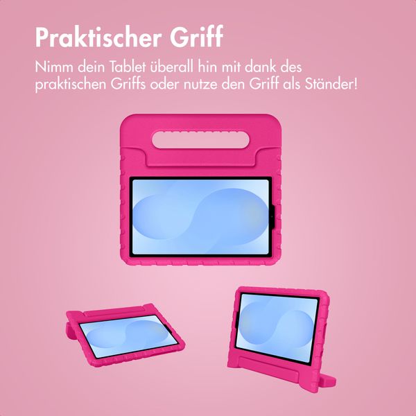 imoshion Schutzhülle mit Handgriff kindersicher Samsung Galaxy Tab A7 Lite - Rosa