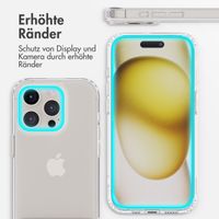 imoshion Back Cover mit Ständer Apple iPhone 15 Pro - Transparent