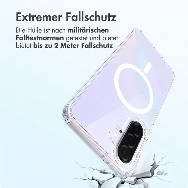 Accezz Xtreme Impact Backcover mit MagSafe Samsung Galaxy A36 - Transparent