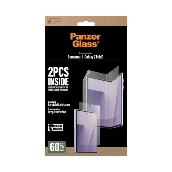 PanzerGlass Displayschutzfolie Glas & Folie Samsung Galaxy Z Fold 8