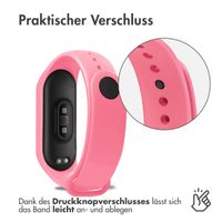 imoshion Silikonarmband für das Xiaomi Mi Band 3 / 4 - Rosa