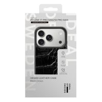 iDeal of Sweden MagSafe-Hülle aus veganem Leder Apple iPhone 18 Pro Max / 17 Pro Max - Black Croco