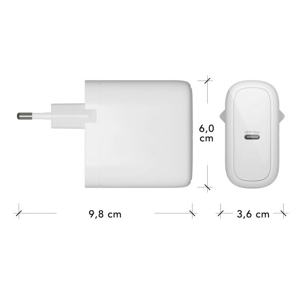 dbramante1928 re-charge | Netzteil - USB-C 65 Watt - Weiß