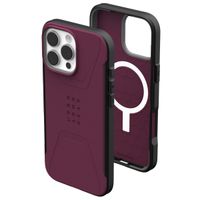 UAG Civilian Backcover MagSafe Apple iPhone 16 Pro Max - Bordeaux